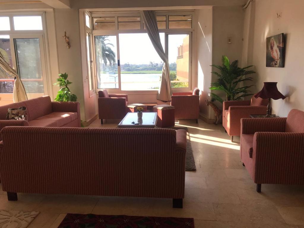 East Luxor Apartments With Nile Views Jazirat al Awwamiyah Exterior foto